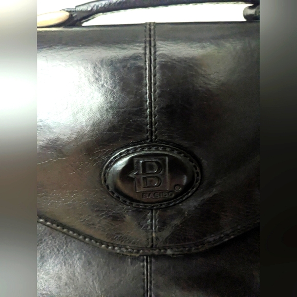 Vintage Badido Distressed Leather Crossbody Purse - Picture 3 of 7